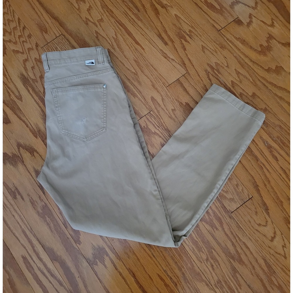 Men's The North Face Relaxed Fit Cord Hiking Climbing Pants 30 Tan Beige - Picture 2 of 11